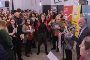 Municipales Lyon 2026 Union de la gauche et des écologistes avec Grégory Doucet